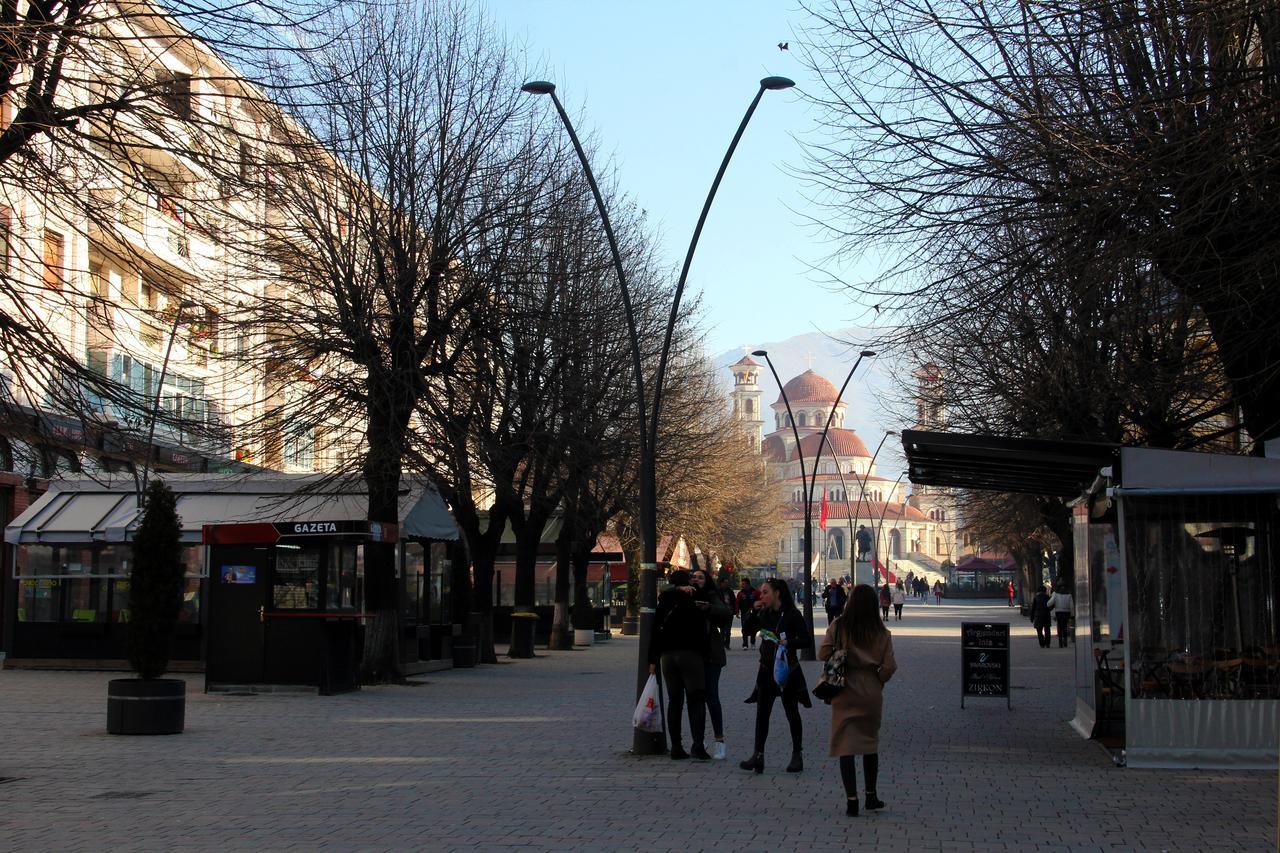 Korca City Rooms Exteriör bild